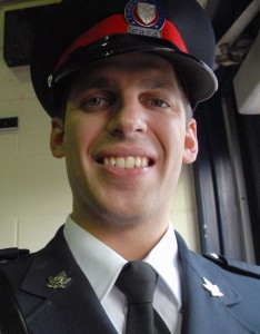 Constable John Zivcic died today after a car accident on Saturday.