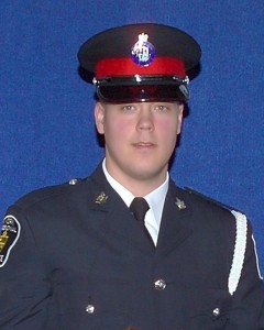 Constable Michael Pegg of the York Regional Police died on Friday.