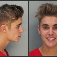 These police booking mugs made available by the Miami Dade County Corrections Department show pop star Justin Bieber, Thursday, Jan. 23, 2014. Bieber and singer Khalil were arrested early Thursday for allegedly drag-racing on a Miami Beach Street. Police say Bieber has been charged with resisting arrest without violence in addition to drag racing and DUI. Police also say the singer told authorities he had consumed alcohol, smoked marijuana and taken prescription drugs. (AP Photo/Miami Dade County Jail)