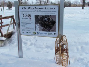 Entrance to the C.M. Wilson Conservation Area. Photo Kim Broadbent